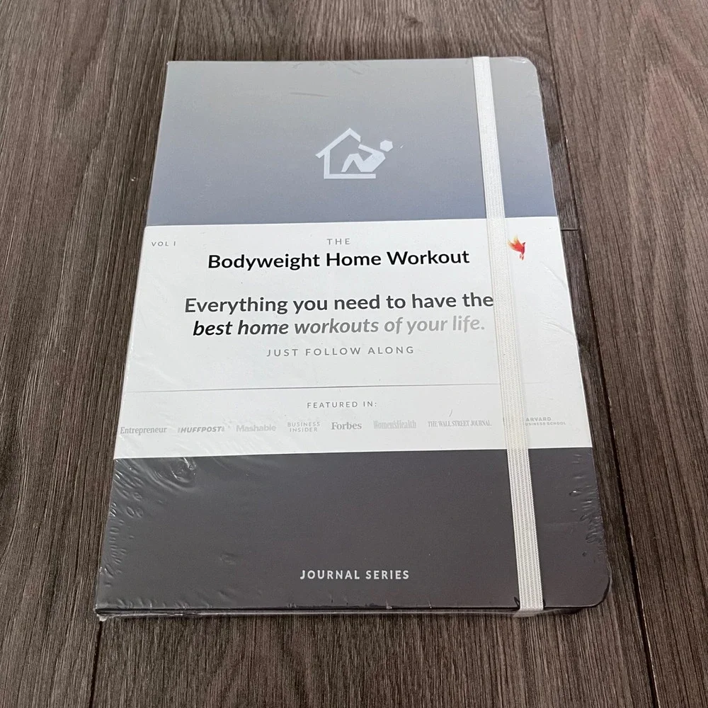 Habit Nest The Bodyweight Home Workout Journal Vol 1 Fitness Planner New Sealed